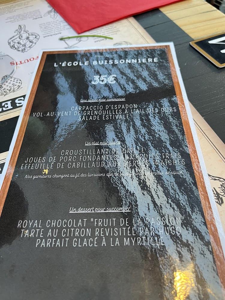 Restaurant L'école - Menu Image 4